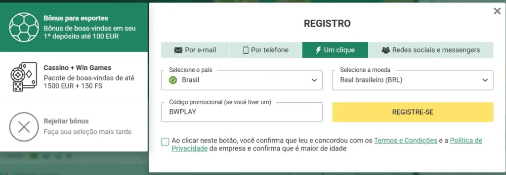Caminho da sorte aposta