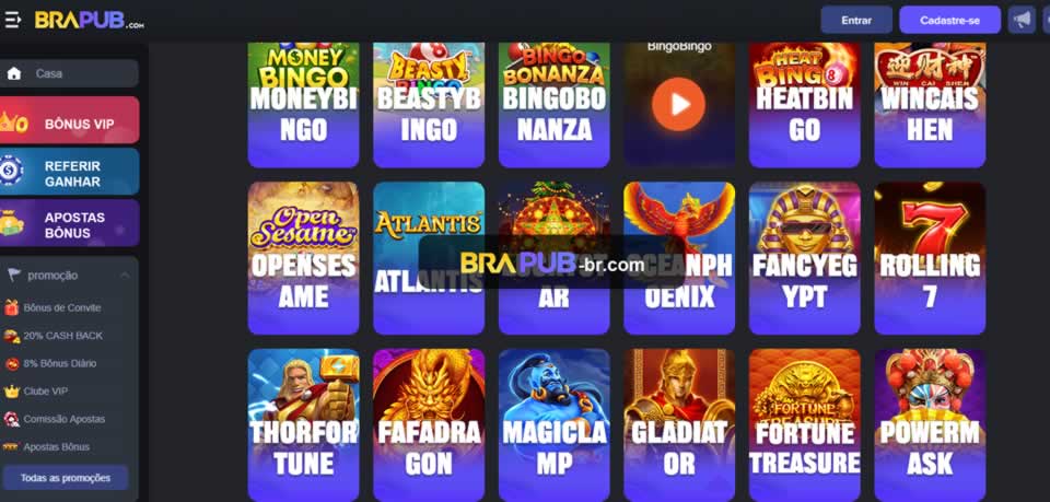 Jogar bingo